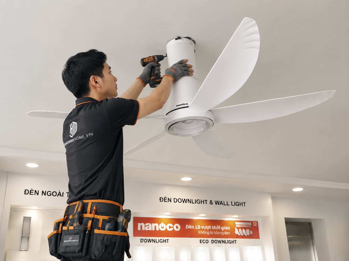 Khám phá các tính năng an toàn 3 cấp độ trên quạt trần Nanoco