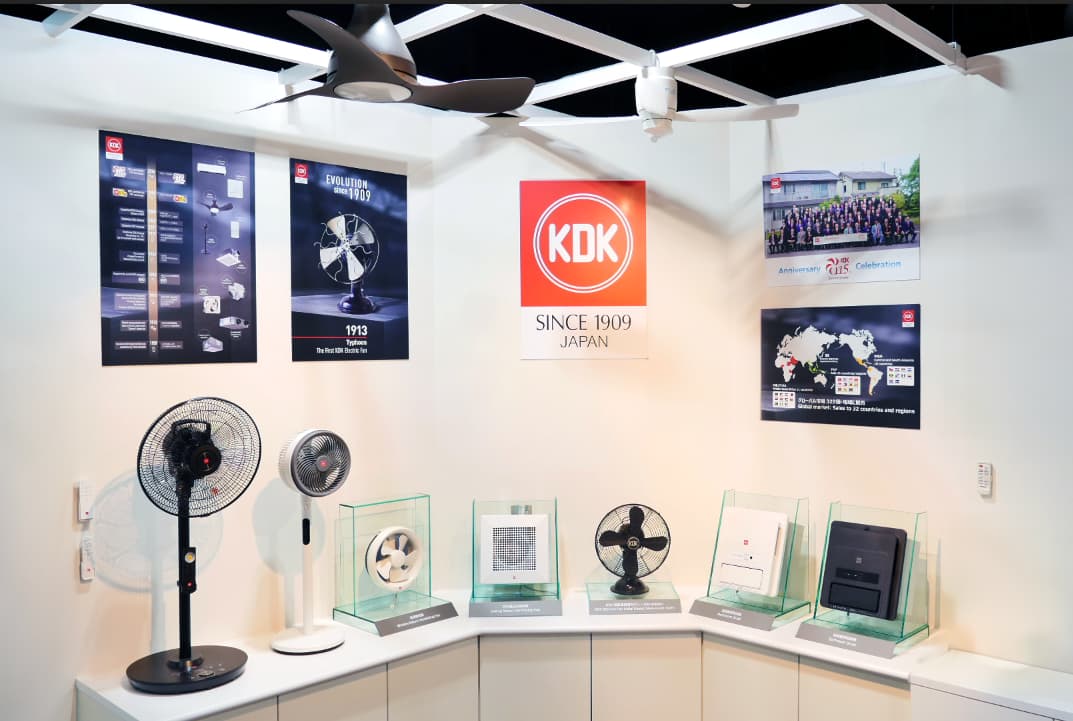 Địa chỉ cửa hàng quạt trần KDK tại TPHCM và Bình Dương: Có showroom xem mẫu thực tế