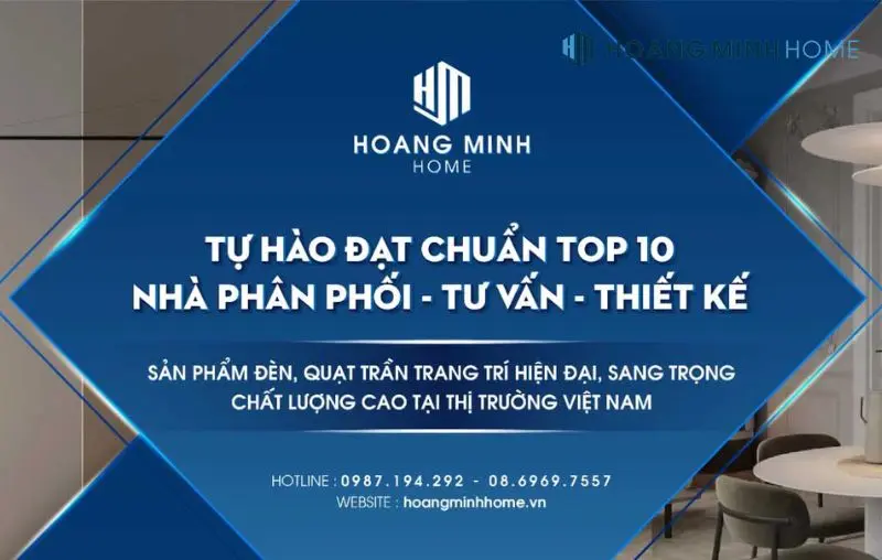 [Khám Phá] Thế Giới Quạt Trần Trang Trí Hoàng Minh Home