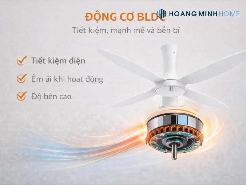 Ưu điểm vượt trội của quạt trần trang trí
