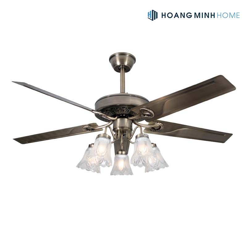 Quạt trần cánh thép xi đồng VIFA 06-392