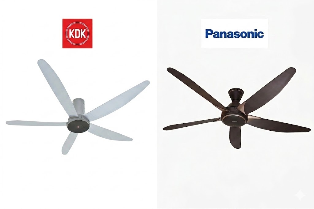 So sánh quạt trần KDK và Panasonic: Cùng một mẹ, chọn thương hiệu nào tối ưu chi phí?