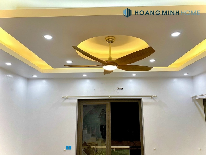 Lắp đặt quạt trần Kaiyo Hiro tại nhà A Hà - Đường Hùng Vương, TPHCM