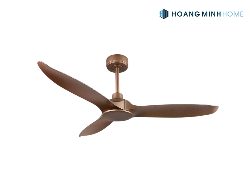 Quạt trần tích hợp nhiều công nghệ thông minh tại Hoàng Minh Home