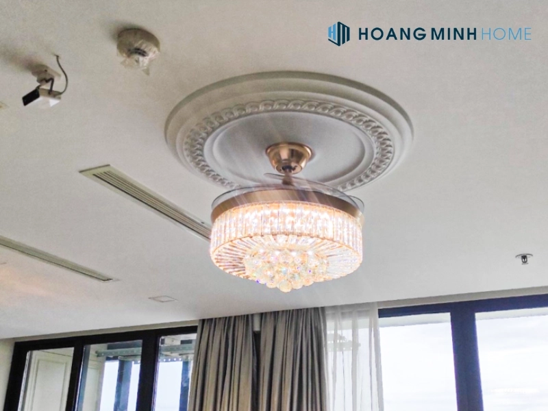 Lắp đặt quạt trần giấu cánh VIFA-27 tại chung cư Q.7 Riverside, TPHCM