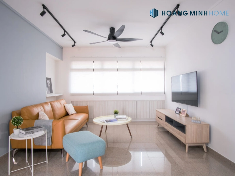 Ứng dụng quạt trần Quận 7 trong không gian căn hộ, chung cư