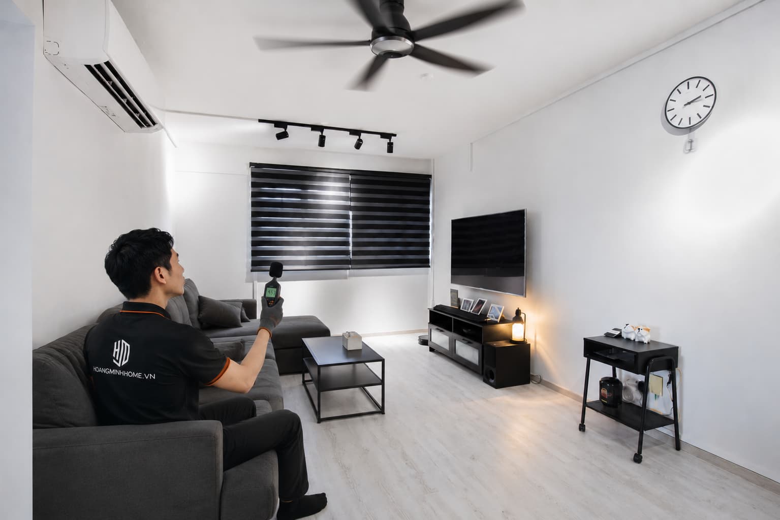 Đánh giá độ ồn quạt KDK: Đo đạc số Decibel thực tế ở các cấp độ gió từ 1 đến 9